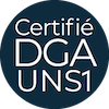 Logo certification DGA UNS1